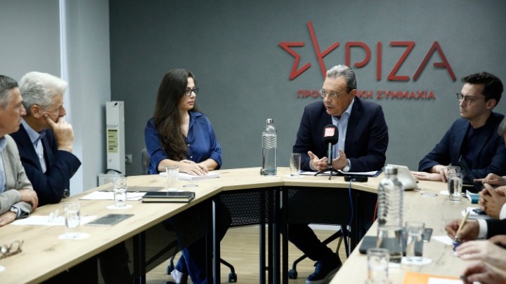 ΣΥΡΙΖΑ-ΠΣ: Συνάντηση με ΓΣΕΕ για τις προοπτικές της εργασίας στην Ελλάδα