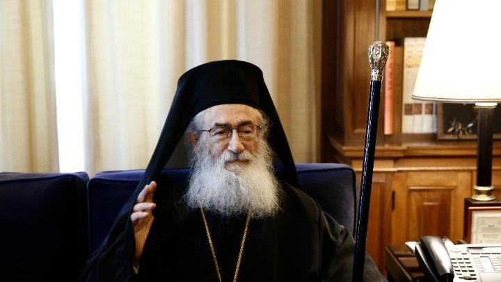 Ανακοίνωση Αρχιεπισκόπου Δαμιανού για τη διαδοχή στην Ιερά Μονή Αγίας Αικατερίνης του Σινά