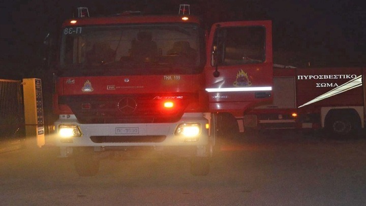 Επιτυχής κατάσβεση μεγάλης πυρκαγιάς στη Βρισά - Πολυχνίτου στη Λέσβο