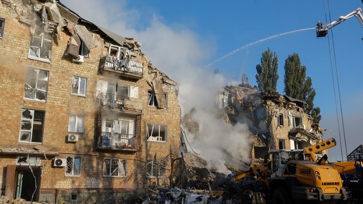 Τραγωδία στο Κίεβο: Νεκρό παιδί και καταστροφή από ρωσική επίθεση με drones