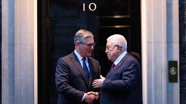 Συνάντηση Αμπάς - Στάρμερ: Επικείμενη Αναγνώριση Κράτους Παλαιστίνης