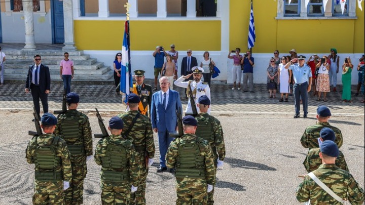 Εορτασμός της 82ης Επετείου Απελευθέρωσης Καστελλόριζου από τον Πρόεδρο της Δημοκρατίας