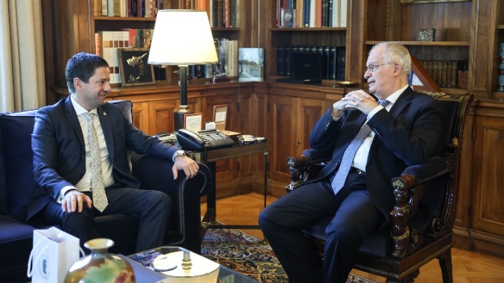 Συνάντηση Προέδρου Δημοκρατίας με Πρύτανη ΕΚΠΑ