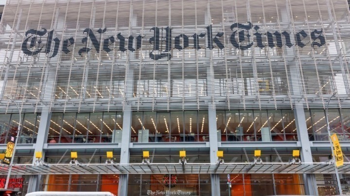 Αντίδραση New York Times στην αγωγή του Τραμπ