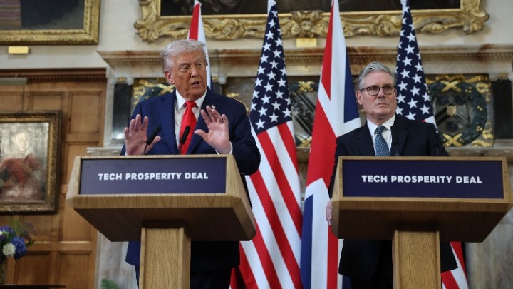 Συμφωνία Στάρμερ - Τραμπ για ισραηλινο-παλαιστινιακό ειρηνευτικό οδικό χάρτη