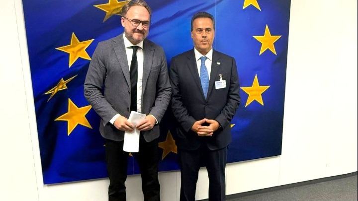 Συνάντηση Υπουργού Περιβάλλοντος και Ενέργειας με Επίτροπο της Ε.Ε. για την Ενέργεια και τη Στέγαση