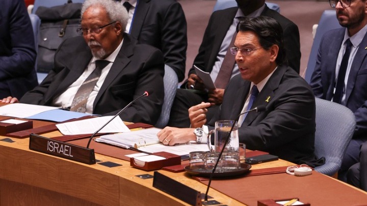 Ο Μόνιμος Αντιπρόσωπος του Ισραήλ παρουσίασε τις θέσεις της χώρας για τον πόλεμο στη Γάζα