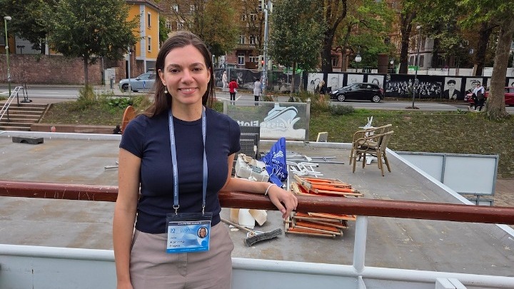 Η Κορίννα Φραγκιά στο Heidelberg Laureate Forum