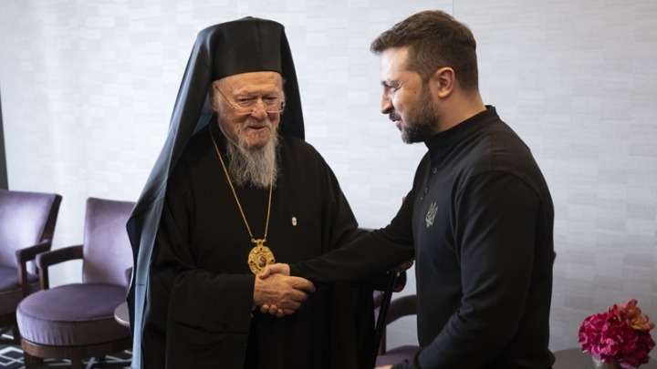 Ο Οικουμενικός Πατριάρχης Βαρθολομαίος εκφράζει αλληλεγγύη προς την Ουκρανία