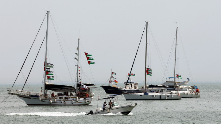 Επίθεση με drones στη Global Sumud Flottilla νότια της Κρήτης