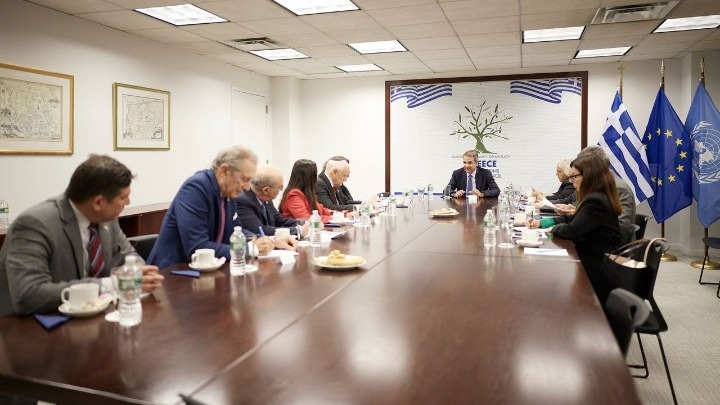 Συνάντηση Μητσοτάκη στο ΟΗΕ: Ενίσχυση σχέσεων με εβραϊκές οργανώσεις