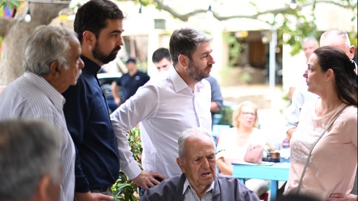 Επίσκεψη Ανδρουλάκη στη Χίο