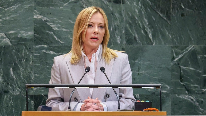 Η Ιταλίδα πρωθυπουργός Μελόνι αναφέρεται στην αναχαίτιση της Global Sumud Flottilla