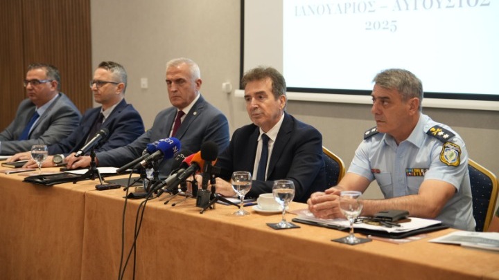 Ο Υπουργός Προστασίας του Πολίτη μιλά για την Ασφάλεια στην Κρήτη