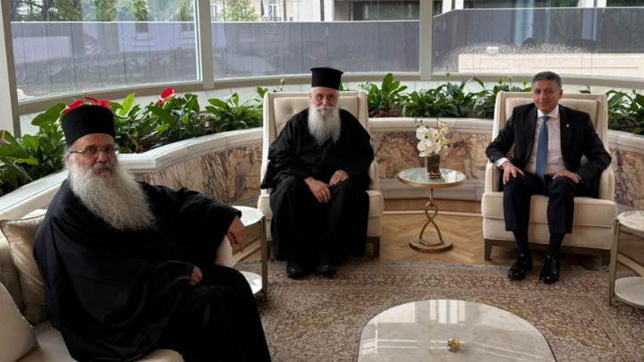 Συνάντηση Αιγύπτιου πρέσβη με Αρχιεπίσκοπο Σινά Φαράν και Ραϊθώ
