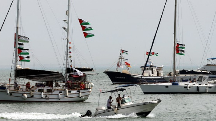 Νέος Διεθνής Στόλος Ανακόπτεται από το Ισραήλ στα Ανοικτά της Γάζας