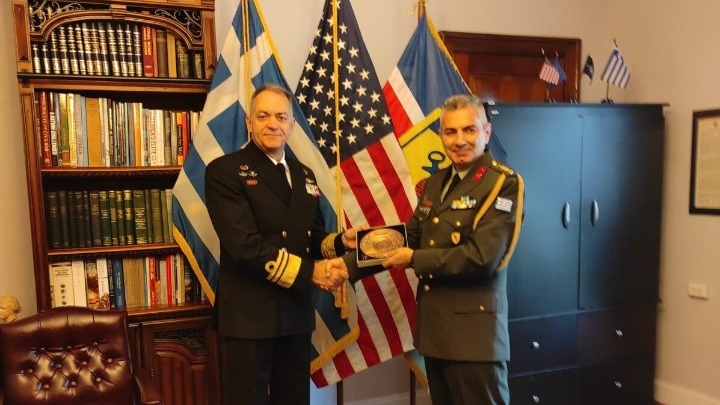 Αρχηγός ΓΕΝ: Επίσκεψη στις ΗΠΑ και Συναντήσεις με Ανώτερους Ναυτικούς