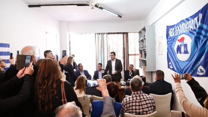 Ο Κώστας Σκρέκας μιλά για τις προτεραιότητες της κυβέρνησης στο Αίγιο