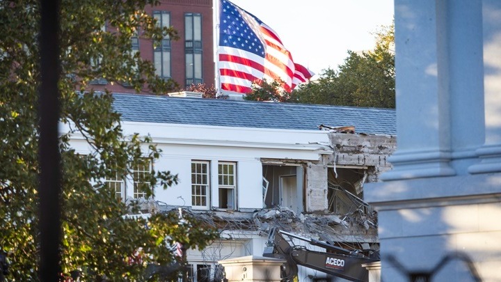 Ανακαίνιση στον Λευκό Οίκο: Νέα Αίθουσα Χοροεσπερίδων στη θέση της East Wing