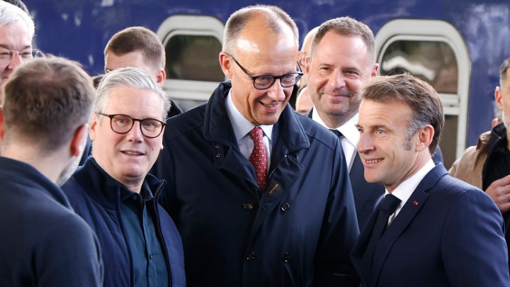 Ευρωπαίοι ηγέτες εκφράζουν στήριξη προς την Ουκρανία και τον Τραμπ