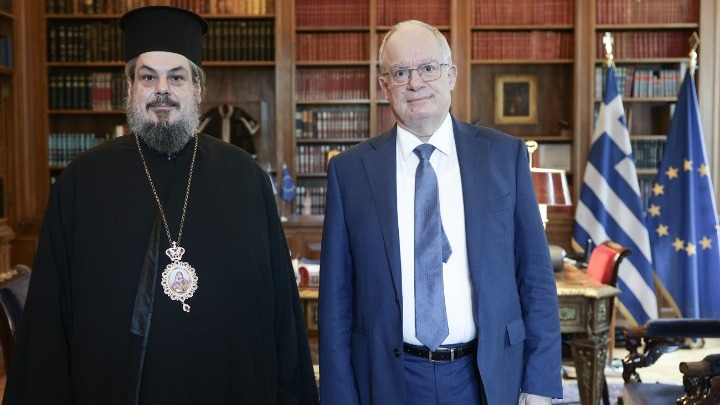 Συνάντηση Προέδρου Δημοκρατίας με Μητροπολίτη Σιγκαπούρης