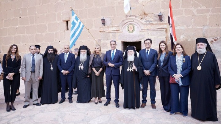 Ενθρόνιση Αρχιεπισκόπου Σινά: Η Ελλάδα υπόσχεται υποστήριξη και στήριξη