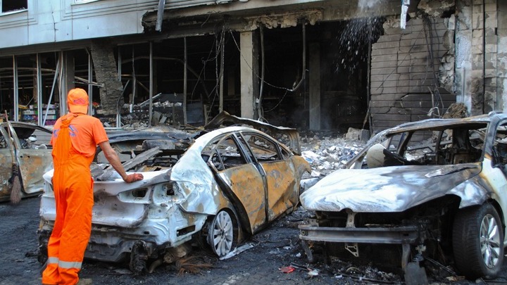 Ρωσικές αεροπορικές επιθέσεις αναστατώνουν την Ουκρανία