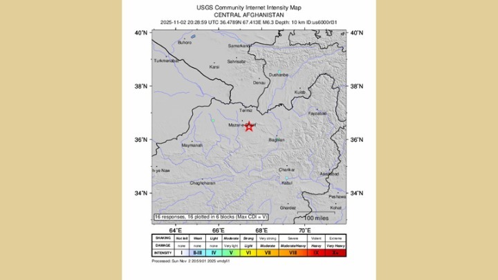 Νέος Σεισμός Στο Αφγανιστάν: 7 Νεκροί και 150 Τραυματίες