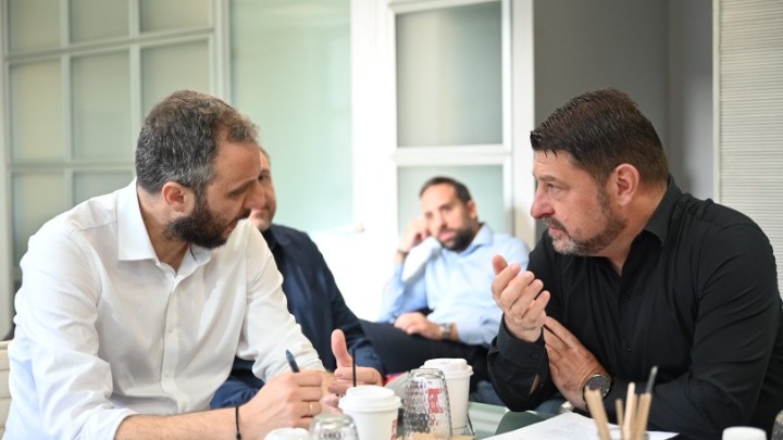 Επίσκεψη Χαρδαλιά στα έργα αντιπλημμυρικής θωράκισης στο Δήμο Βριλησσίων