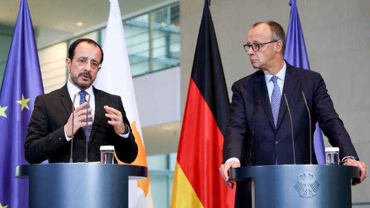 Συνάντηση Μερτς-Χριστοδουλίδη: Σημαντικός ρόλος του Βερολίνου στην Κύπρο