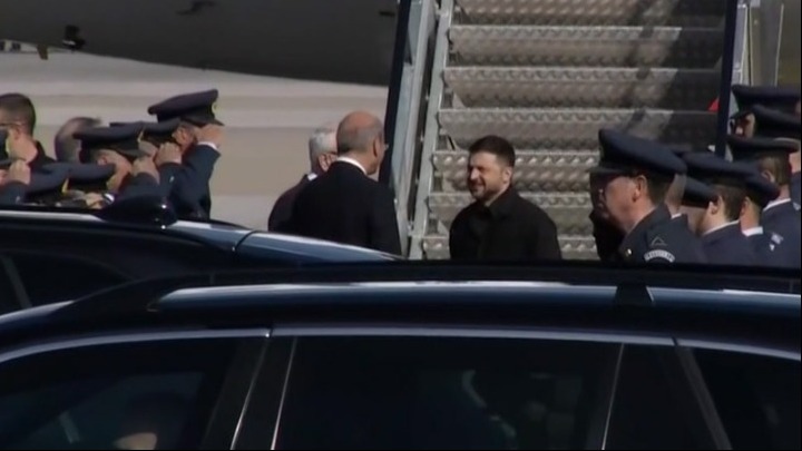 Άφιξη του Ουκρανού Προέδρου στην Αθήνα