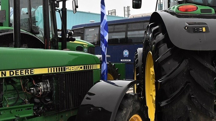 Κινητοποιήσεις αγροτών στο αεροδρόμιο του Ηρακλείου