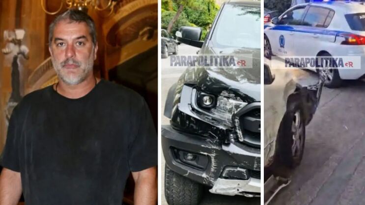 Συνελήφθη ο Βασίλης Μπισμπίκης για τροχαίο ατύχημα στη Φιλοθέη